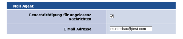 Screenshot AMS Mailagent