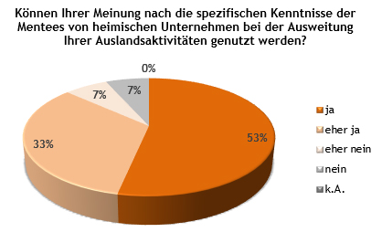 Ergebnisse Programm Mentoring für Migrant:innen