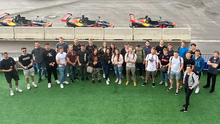 Actionday auf dem Red Bull Ring mit 37 Jungfachkräften der Industrie Steiermark